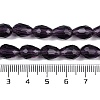 Transparent Glass Beads Strands EGLA-N013-T8mm-D06-4