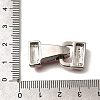 Brass Enamel Fold Over Clasps KK-M313-40P-01-3