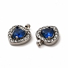 304 Stainless Steel Cubic Zirconia Pendants STAS-A076-02P-3