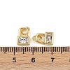 Brass Micro Pave Cubic Zirconia Pendants KK-A269-44G-3
