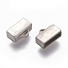 Tarnish Resistant 201 Stainless Steel Cord End STAS-L234-014P-2