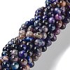 Natural Rainbow Tiger Eye Beads Strands G-NH0002-A01-A03-1