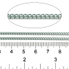 Spray Painted 304 Stainless Steel Curb Chains STAS-B067-05A-01-2