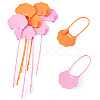 50Pcs Plastic Hang Tag Fasteners FIND-TA0010-37-1