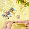 600Pcs 12 Colors Opaque Glass Seed Beads SEED-NB0001-67-3