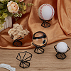 Iron Crystal Ball Holders ODIS-WH0030-150-4