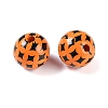 Halloween wood beads WOOD-S064-01B-3