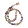 Natural Fluorite Bead Strands G-K153-B36-8mm-7