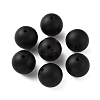 Food Grade Eco-Friendly Silicone Focal Beads SIL-WH0013-01L-1
