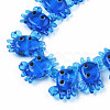 Handmade Lampwork Beads Strands LAMP-Q031-018B-3