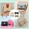 4 Colors Bowknot Zinc Alloy Bag Tuck Lock Clasps FIND-PH0026-64-5