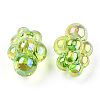 Transparent Acrylic Beads X-PACR-T013-04-4