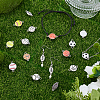 52Pcs 13 Styles Alloy Enamel Connector Charms ENAM-DC0002-03-5