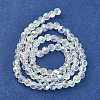 Glass Beads Strands GF4mmC28-AB-2