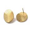 Ion Plating(IP) 304 Stainless Steel Stud Earrings Findings STAS-B041-04G-1