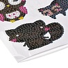 DIY Owl Diamond Painting Stickers Kits For Kids DIY-O016-19-3