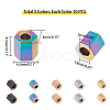 PVD Vacuum Plating 304 Stainless Steel Spacer Beads STAS-UN0010-14-4