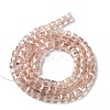 Electroplate Glass Beads Strands EGLA-R030-4x4mm-28-4