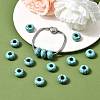 Synthetic Turquoise European Large Hole Beads G-Q442-15-4