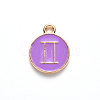 Alloy Enamel Pendants ENAM-S124-01A-01I-2