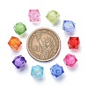 Transparent Acrylic Beads TACR-S112-10mm-M-3