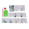 DIY Diamond Painting Stickers Kits For Plastic Mirror Making DIY-F059-38-2