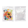40Pcs 8 Colors Resin Cabochons CRES-YW0001-02-5