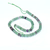 Natural Colorful Fluorite Beads Strands G-D481-19B-4