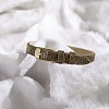 1Pc Leather Textured Bracelet Straps Slide Wristbands for Slide Charms AJEW-CL0001-01A-3