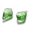 Faceted Glass Pendants GLAA-F068-C-2
