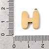 304 Stainless Steel Pendants STAS-K297-09H-G-3