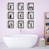 Chemical Fiber Oil Canvas Hanging Painting AJEW-WH0403-002-5