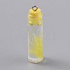 Transparent Glass Bottle Pendant Decorations EGLA-B002-01A-1