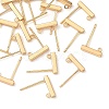 SHEGRACE Brass Stud Earring Findings XGRQ64395-854G-1