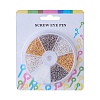 1 Box Three Colors Iron Screw Eye Pin Peg Bails IFIN-JP0001-02-3