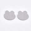 Painted Poplar Wood Cabochons WOOD-T021-33C-2