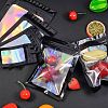120Pcs 4 Style Rectangle Zip Top Plastic Glitter Holographic Bags OPP-SZ0001-02-6