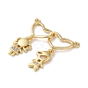 Brass Pave Cubic Zirconia Pendants X-KK-M287-04G-C-2