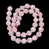 Natural Rose Quartz Beads Strands G-Z119-A41-03-4