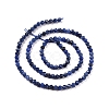 Natural Sodalite Beads Strands G-C009-A07-3