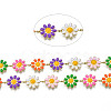 Brass Flower Link Chains CHC-N018-098B-3