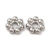 Non-Tarnish 304 Stainless Steel Spacer Beads STAS-H176-04B-P-1