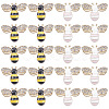 Alloy Enamel Cabochons ENAM-SC0001-28-1
