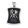 304 Stainless Steel Pendants STAS-O008-01E-1