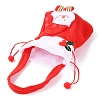Fabric Drawstring Gifts Bags AJEW-F052-04-4