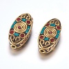 Handmade Indonesia Beads IPDL-F022-11C-1