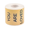200Pcs Thank You Theme Stickers Roll DIY-M070-01E-2