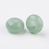 Natural Green Aventurine European Beads X-G-G740-14x8mm-19-2