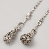 2Pcs 2 Styles Alloy Ceiling Fan Pull Chain Extenders AJEW-WH20020-055P-2