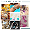 120Pcs 6 Colors Dyed Natural Shell Beads SHEL-PH0001-23-4
